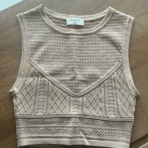 Babaton Pointe Cropped Top